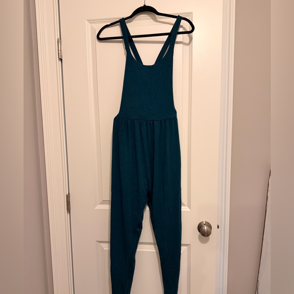 Women's Cream Jumpsuit — Everyday Comfortable Fit